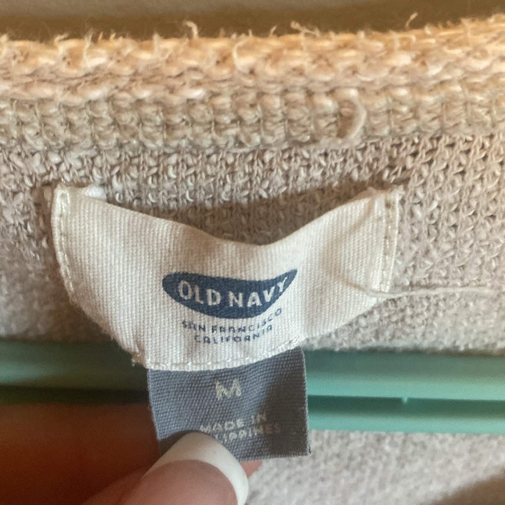 💜Old Navy Sweater Worn with love, with still a lot of wear left☺️. - Picture 2 of 3